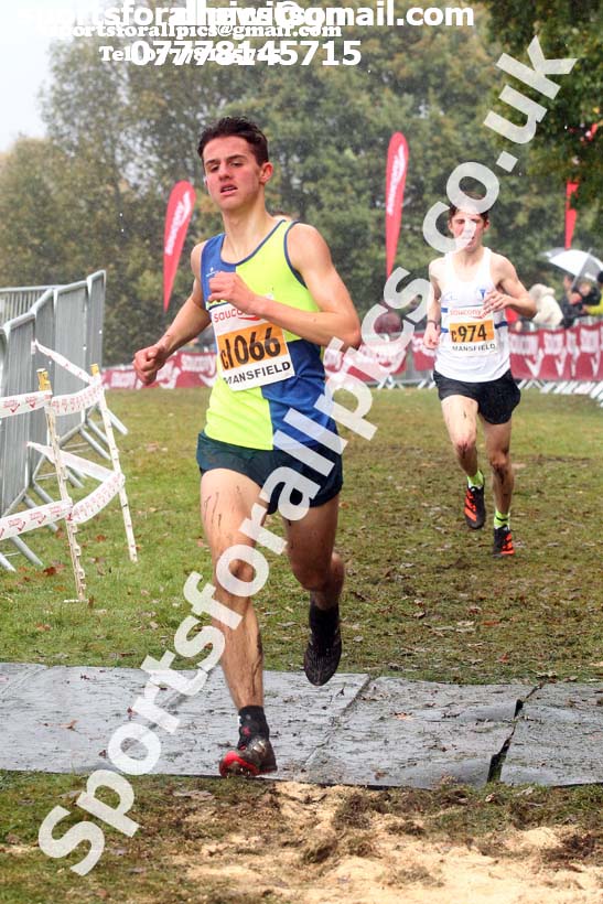 Boys under-15s, National Cross Country Relay Champs., Berry Hill Park, Mansfield.  Photo: David T. Hewitson/Sports for All Pics
